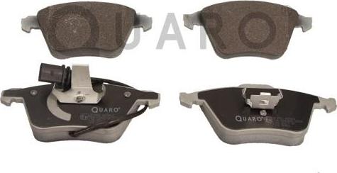 QUARO QP3052 - Kit de plaquettes de frein, frein à disque cwaw.fr