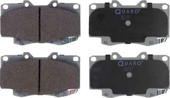 QUARO QP2433 - Kit de plaquettes de frein, frein à disque cwaw.fr