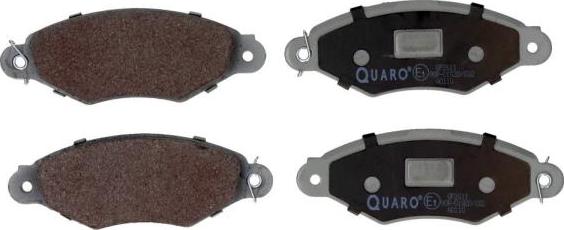 QUARO QP2611 - Kit de plaquettes de frein, frein à disque cwaw.fr