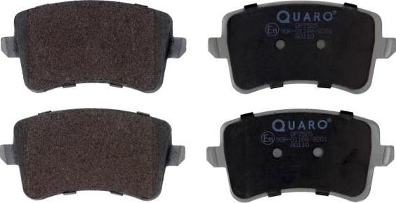 QUARO QP7525 - Kit de plaquettes de frein, frein à disque cwaw.fr