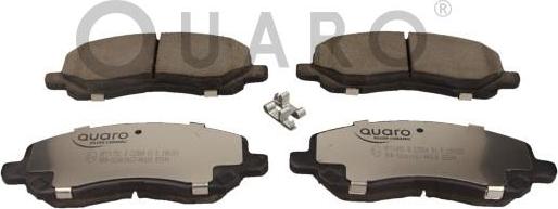 QUARO QP7145C - Kit de plaquettes de frein, frein à disque cwaw.fr