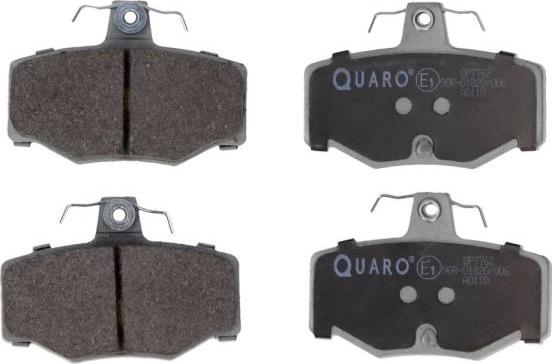 QUARO QP7762 - Kit de plaquettes de frein, frein à disque cwaw.fr