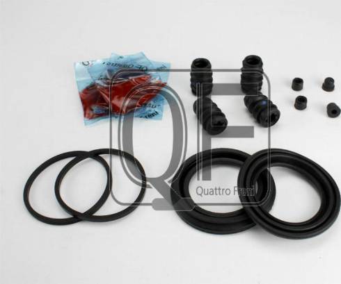 Quattro Freni QF40F00009 - Kit de plaquettes de frein, frein à disque cwaw.fr