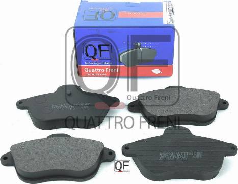 Quattro Freni QF59600 - Kit de plaquettes de frein, frein à disque cwaw.fr