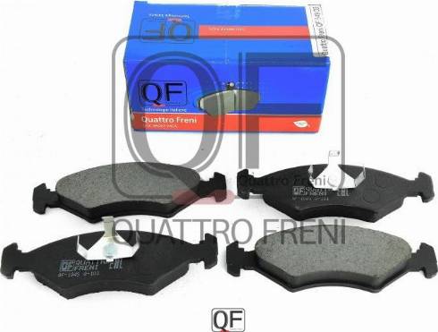 Quattro Freni QF54900 - Kit de plaquettes de frein, frein à disque cwaw.fr