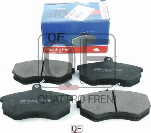 Quattro Freni QF54500165 - Kit de plaquettes de frein, frein à disque cwaw.fr