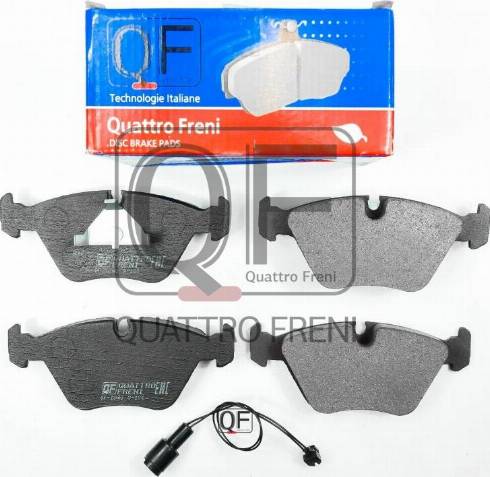 Quattro Freni QF54005203 - Kit de plaquettes de frein, frein à disque cwaw.fr