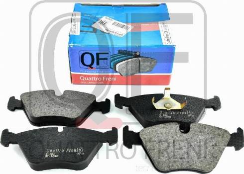 Quattro Freni QF54000185 - Kit de plaquettes de frein, frein à disque cwaw.fr