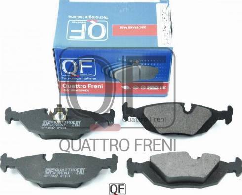 Quattro Freni QF54700 - Kit de plaquettes de frein, frein à disque cwaw.fr