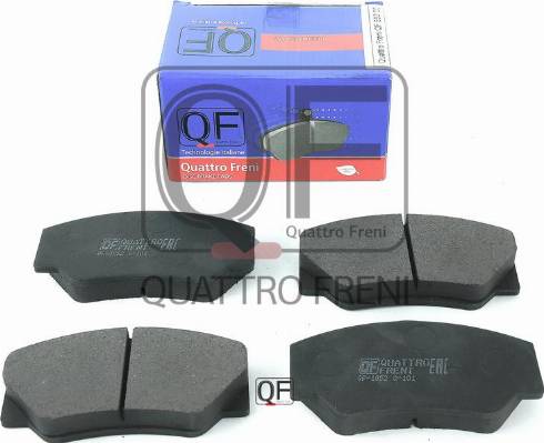 Quattro Freni QF55200 - Kit de plaquettes de frein, frein à disque cwaw.fr