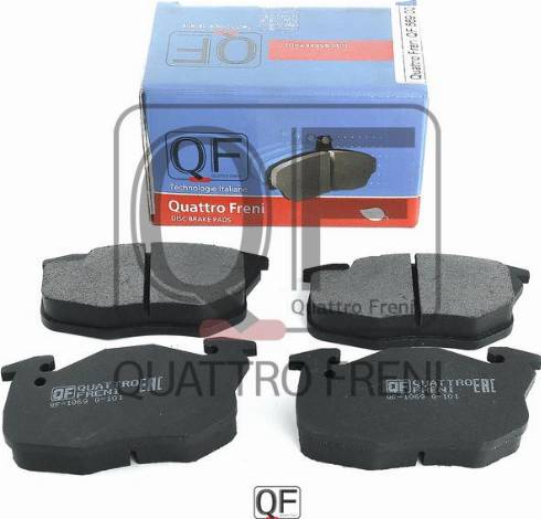 Quattro Freni QF56900 - Kit de plaquettes de frein, frein à disque cwaw.fr