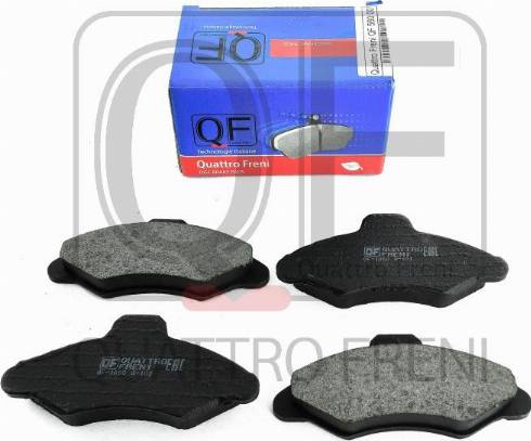 Quattro Freni QF56000 - Kit de plaquettes de frein, frein à disque cwaw.fr