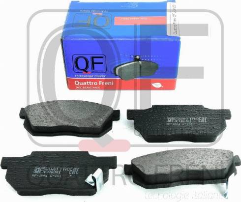 Quattro Freni QF50402 - Kit de plaquettes de frein, frein à disque cwaw.fr