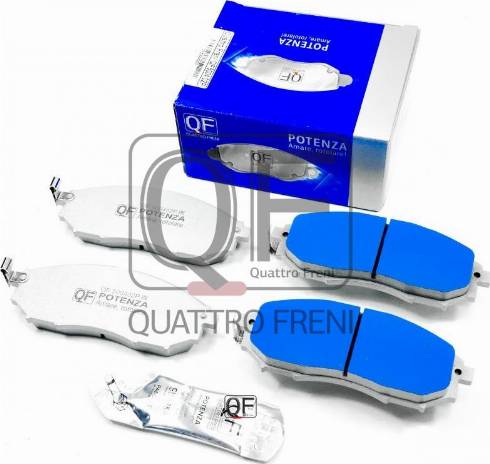 Quattro Freni QF500402P - Kit de plaquettes de frein, frein à disque cwaw.fr