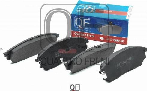 Quattro Freni QF500402 - Kit de plaquettes de frein, frein à disque cwaw.fr