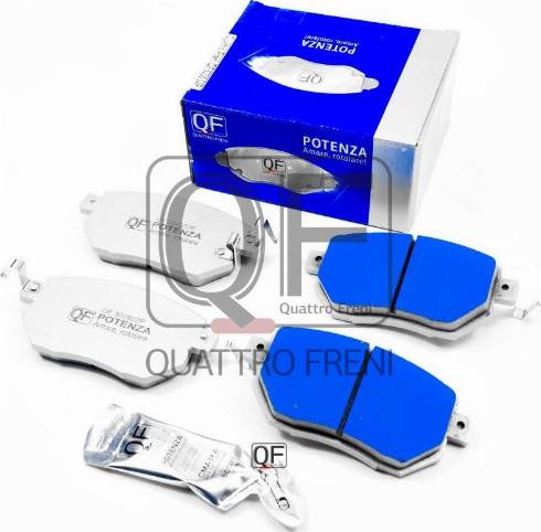 Quattro Freni QF500502P - Kit de plaquettes de frein, frein à disque cwaw.fr