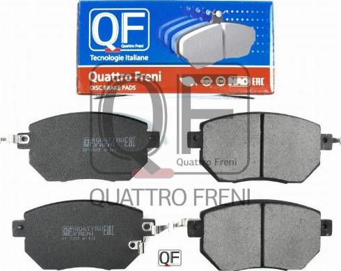 Quattro Freni QF500502 - Kit de plaquettes de frein, frein à disque cwaw.fr