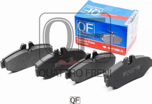 Quattro Freni QF500600 - Kit de plaquettes de frein, frein à disque cwaw.fr