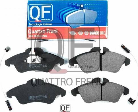 Quattro Freni QF500121 - Kit de plaquettes de frein, frein à disque cwaw.fr