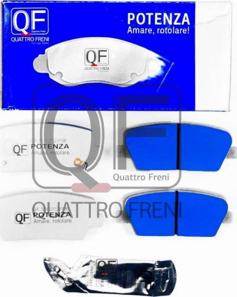 Quattro Freni QF500202P - Kit de plaquettes de frein, frein à disque cwaw.fr