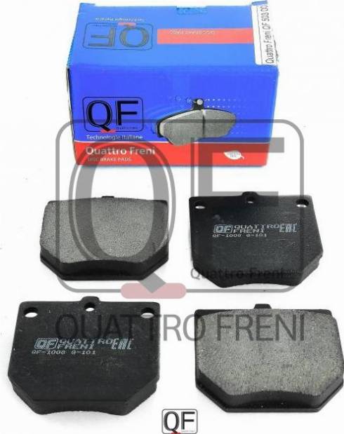 Quattro Freni QF50800 - Kit de plaquettes de frein, frein à disque cwaw.fr