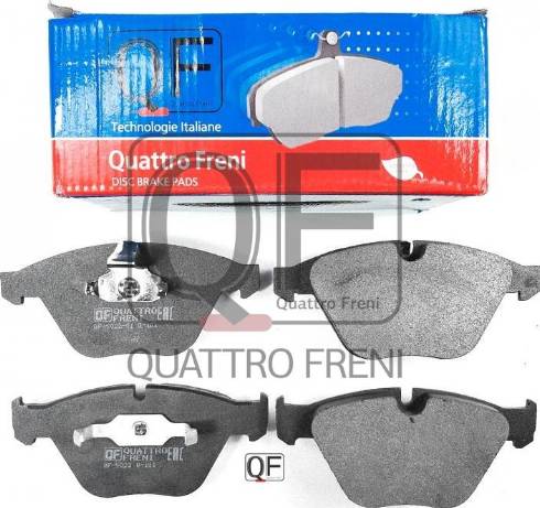 Quattro Freni QF502200 - Kit de plaquettes de frein, frein à disque cwaw.fr