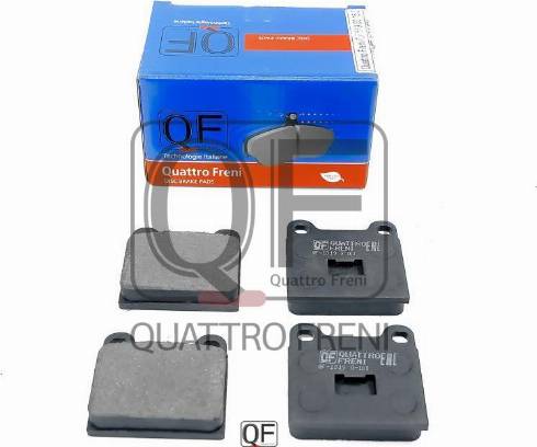 Quattro Freni QF51900150 - Kit de plaquettes de frein, frein à disque cwaw.fr