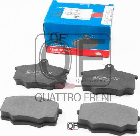 Quattro Freni QF51400196 - Kit de plaquettes de frein, frein à disque cwaw.fr