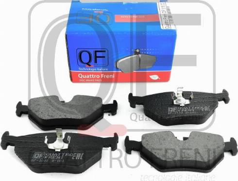 Quattro Freni QF51800 - Kit de plaquettes de frein, frein à disque cwaw.fr