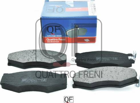 Quattro Freni QF58002 - Kit de plaquettes de frein, frein à disque cwaw.fr