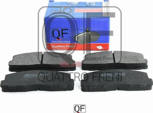 Quattro Freni QF53300 - Kit de plaquettes de frein, frein à disque cwaw.fr