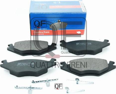 Quattro Freni QF52900170 - Kit de plaquettes de frein, frein à disque cwaw.fr