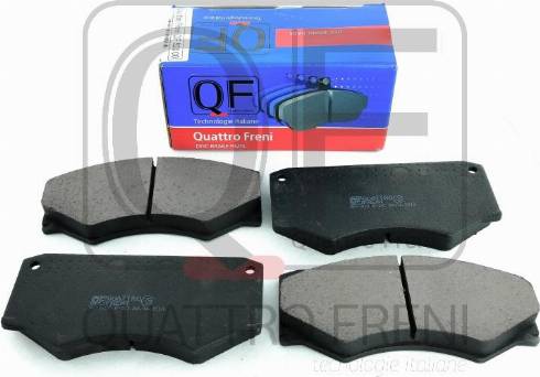 Quattro Freni QF52000 - Kit de plaquettes de frein, frein à disque cwaw.fr