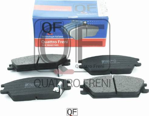 Quattro Freni QF52302 - Kit de plaquettes de frein, frein à disque cwaw.fr