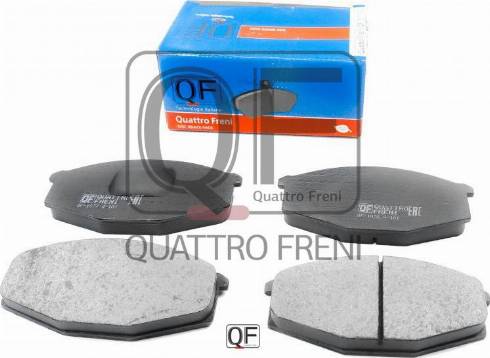 Quattro Freni QF57700 - Kit de plaquettes de frein, frein à disque cwaw.fr