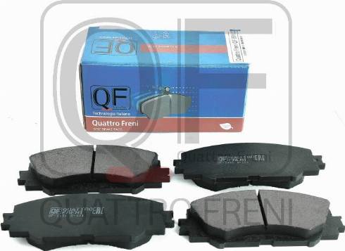 Quattro Freni QF69100 - Kit de plaquettes de frein, frein à disque cwaw.fr