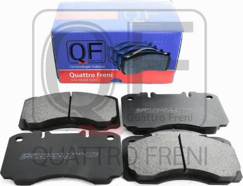 Quattro Freni QF69300 - Kit de plaquettes de frein, frein à disque cwaw.fr