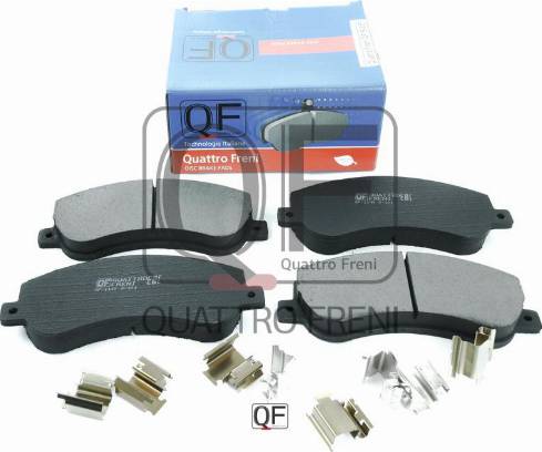 Quattro Freni QF64951 - Kit de plaquettes de frein, frein à disque cwaw.fr