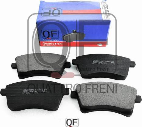 Quattro Freni QF65200 - Kit de plaquettes de frein, frein à disque cwaw.fr