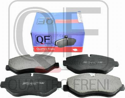 Quattro Freni QF66900 - Kit de plaquettes de frein, frein à disque cwaw.fr