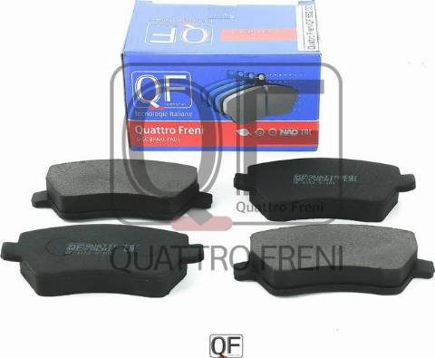 Quattro Freni QF66200 - Kit de plaquettes de frein, frein à disque cwaw.fr