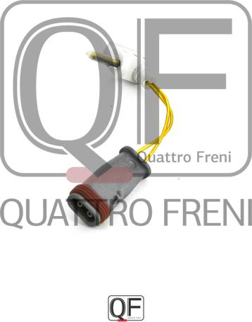 Quattro Freni QF60F00036 - Contact d'avertissement, usure des plaquettes de frein cwaw.fr