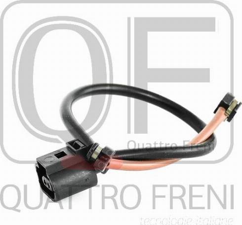 Quattro Freni QF60F00343 - Contact d'avertissement, usure des plaquettes de frein cwaw.fr