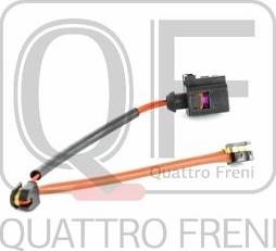 Quattro Freni QF61F00010 - Contact d'avertissement, usure des plaquettes de frein cwaw.fr