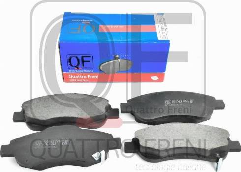 Quattro Freni QF68602 - Kit de plaquettes de frein, frein à disque cwaw.fr