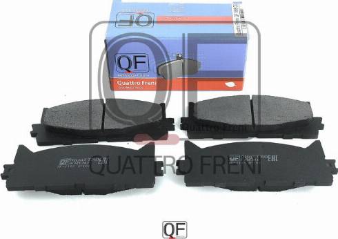 Quattro Freni QF68800 - Kit de plaquettes de frein, frein à disque cwaw.fr