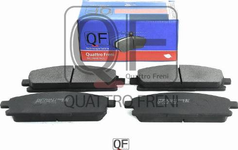 Quattro Freni QF63000 - Kit de plaquettes de frein, frein à disque cwaw.fr