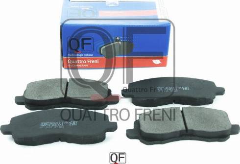 Quattro Freni QF63300 - Kit de plaquettes de frein, frein à disque cwaw.fr