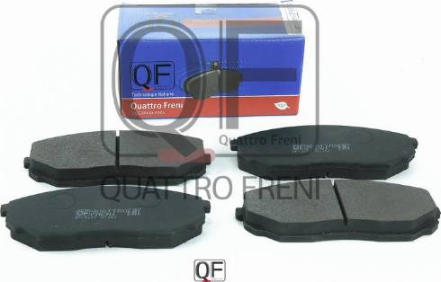 Quattro Freni QF63700 - Kit de plaquettes de frein, frein à disque cwaw.fr