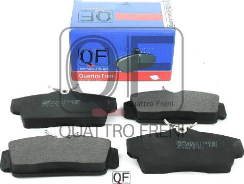 Quattro Freni QF62900 - Kit de plaquettes de frein, frein à disque cwaw.fr